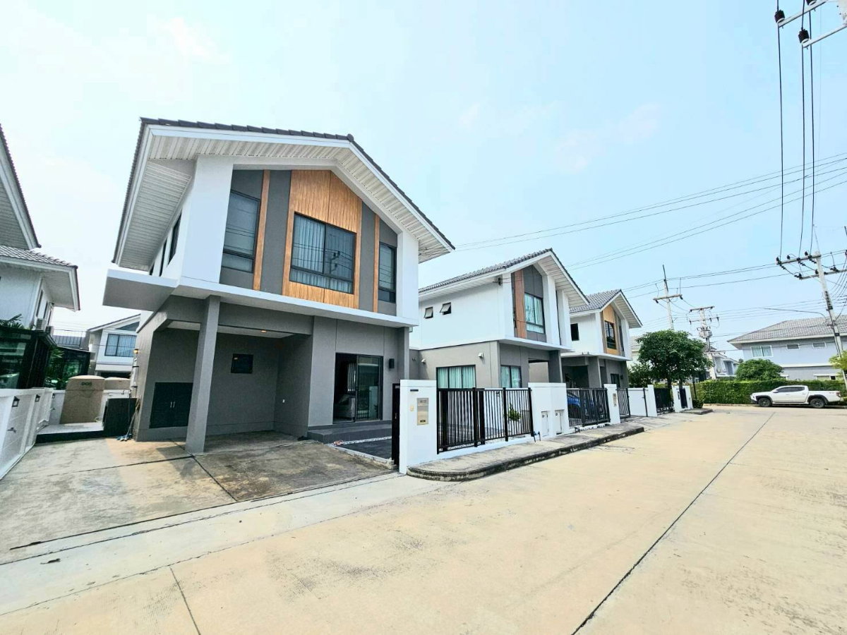 รูป บ้านแฝด2ชั้น มบ.เพอร์เฟคพาร์ค ราชพฤกษ์-ปทุมธานี ถ.กรุงเทพ-ปทุมธานี ต.บางเดื่อ อ.เมือง จ.ปทุมธานี ตกแต่งใหม่ สวย กว้าง ถูก - รูปที่ 3/21