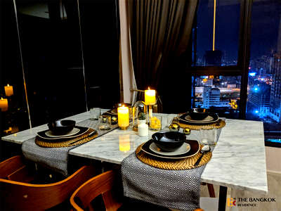 Condos for rent : Ideo Mobi Asoke Comfortable and Ready to Move-in near MRT Phetchaburi Station