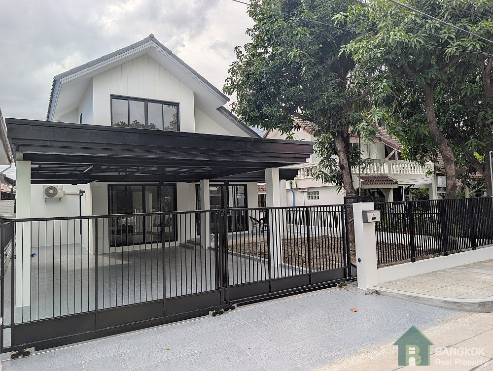 รูป ให้เช่าบ้านเดี่ยวรีโนเวทใหม่เอี่ยม 4 ห้องนอน ม.สัมมากร รามคำแหง - รูปที่ 19/19