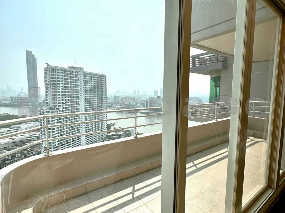 picture ▚ L0JCK9ツ FOR RENT: Watermark Chaophraya River 3 Bedroom 268sqm Rare Top Floor Triplex Unit Riverfront View✨ - 11/25