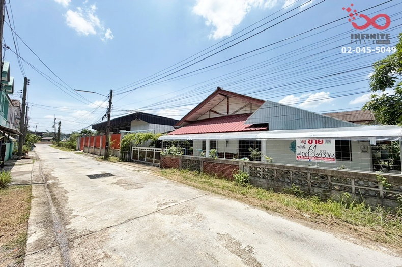 ขายบ้านเดี่ยว 1 ชั้น 61 ตรว. ถนนนครนายก-สาริกาซอย3  หมู่บ้านชฎาทอง ตำบลบ้านใหญ่ อำเภอเมืองนครนายก