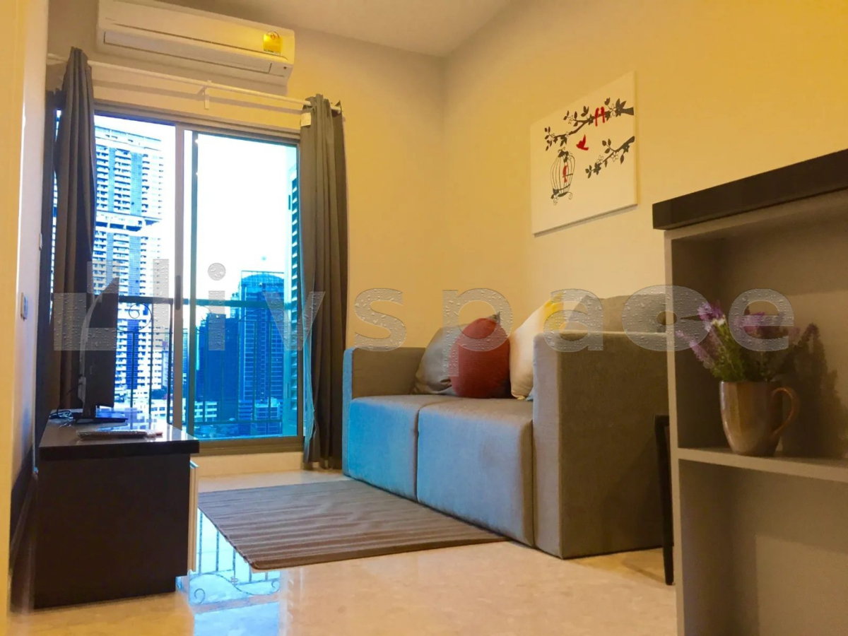 รูป ▚ L06CH6ツ ให้เช่า: The Crest Sukhumvit 34 1 ห้องนอน 35ตร.ม. รวมบริการแม่บ้านทำความสะอาด ราคาดี ใกล้ BTS ทองหล่อ✨ - รูปที่ 3/8