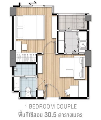 picture Condo for Rent: U Delight Ratchavipha (Direct Owner) Ready to move in! ✅ - 15/15