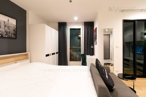 รูปภาพ 🔺 For Rent Condo THE BASE RAMA 9 - RAMKHAMHAENG Building 1, Floor 18,Studio, Room size 26.00 sqm