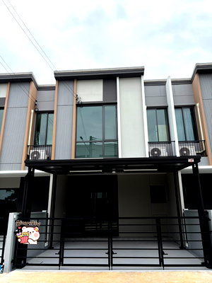 เช่าทาวน์โฮม ธัญบุรี ปทุมธานี : 🏡✨ บ้านใหม่ป้ายแดง หาผู้เช่าคนแรก! พร้อมเข้าอยู่ 🌿💛  📍 PLENO ฟิวเจอร์ – รังสิต