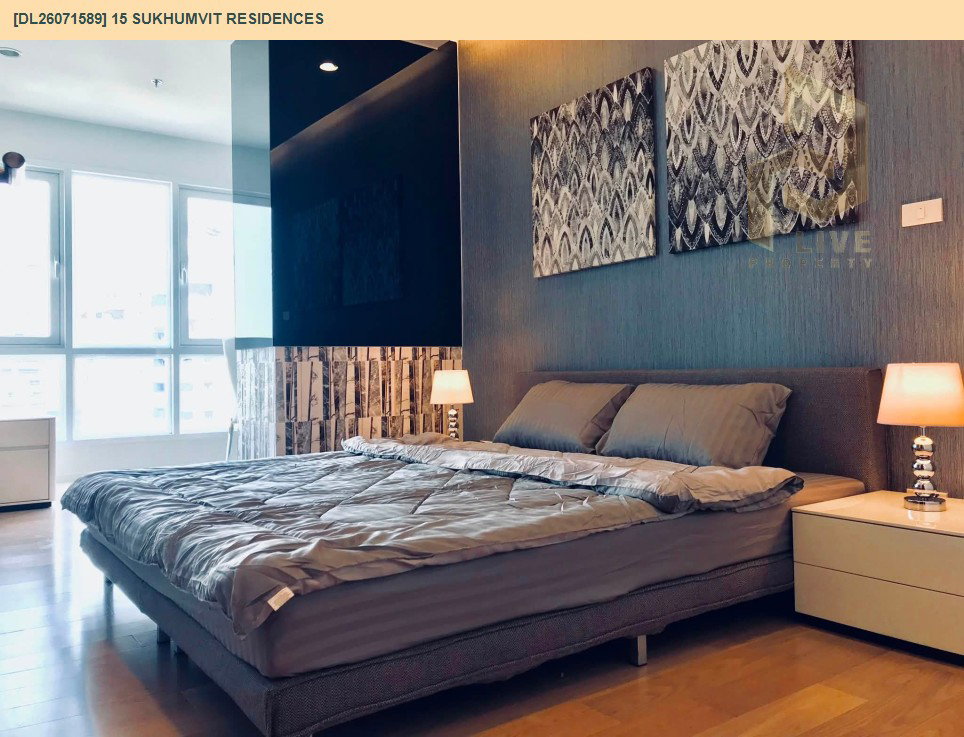 รูป DL26071589 ให้เช่าคอนโด 15 สุขุมวิท เรสซิเดนซ์ (15 Sukhumvit Residences) ใกล้ BTS นานา พร้อมเข้าอยู่ โทรด่วน 0638692663 LineID @952jdxxk - รูปที่ 3/10