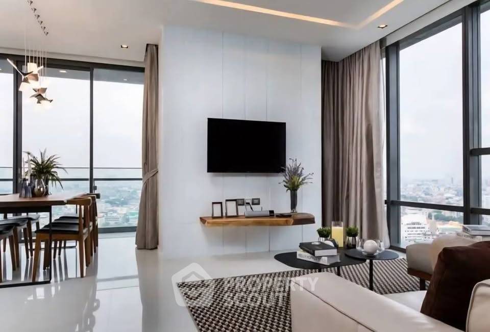 รูป ชั้นสูง 2 ห้องนอน 104 ตร.ม. โครงการ The Bangkok Sathorn ใกล้ BTS สุรศักดิ์ 100 ม. (ID 3057394) - รูปที่ 2/9