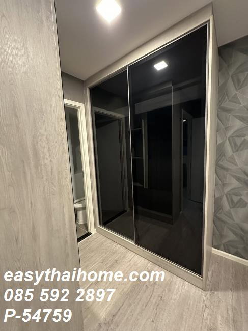 รูป P-54759 📢 คอนโดพร้อมอยู่โซนบางนา-ตราด มีเฟอร์ฯ เครื่องใช้ไฟฟ้าครบชุด* #แอทโมซ ทรอปิคาน่า บางนา ห้อง 1 นอน 1 น้ำ ใกล้ MRT ศรีเอี่ยม - รูปที่ 3/10