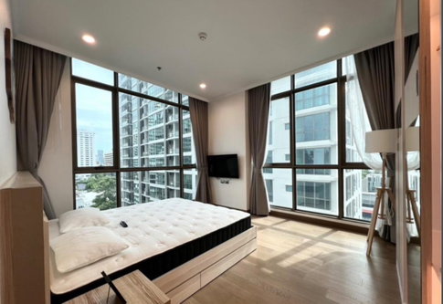 rent: Supalai Oriental Sukhumvit 39, 2 bedrooms, beautiful, ready to move in, near MRT Phetchaburi. Interested? Add Line: @841qqlnr