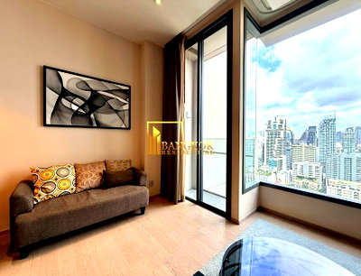 Condos for rent : The Esse Asoke | Chic 1 Bedroom Luxury Condo in Asoke Area - BR14128CD
