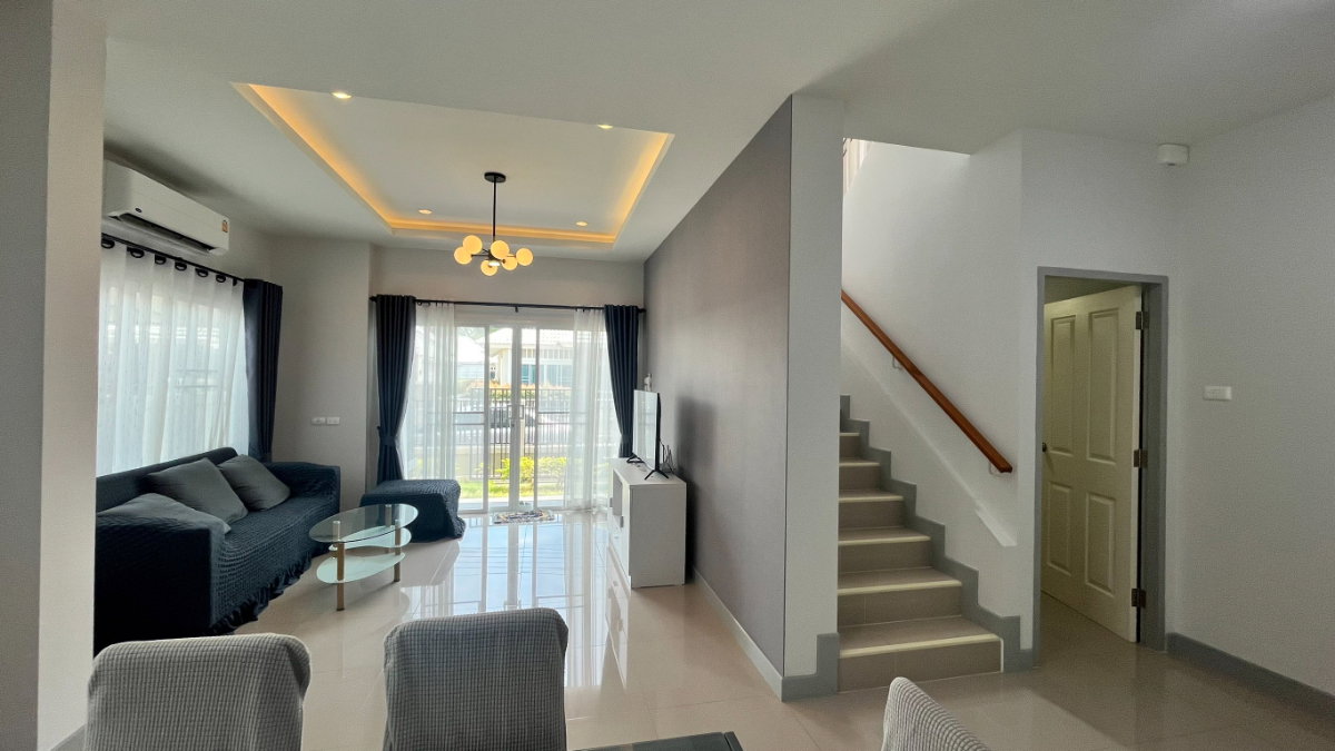 รูป บ้าน 2 ชั้นให้เช่า พร้อมระบบรักษาความปลอดภัย ใกล้แยกโลตัส (กำลังเปิดใหม่) แม่ริม เชียงใหม่ (EN below) - รูปที่ 9/23