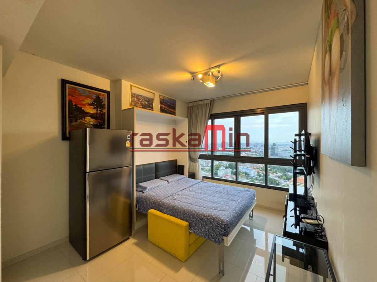 picture Zire Wongamat Condo for Rent – 2 Bedroom, High Floor, Building B - 5/15