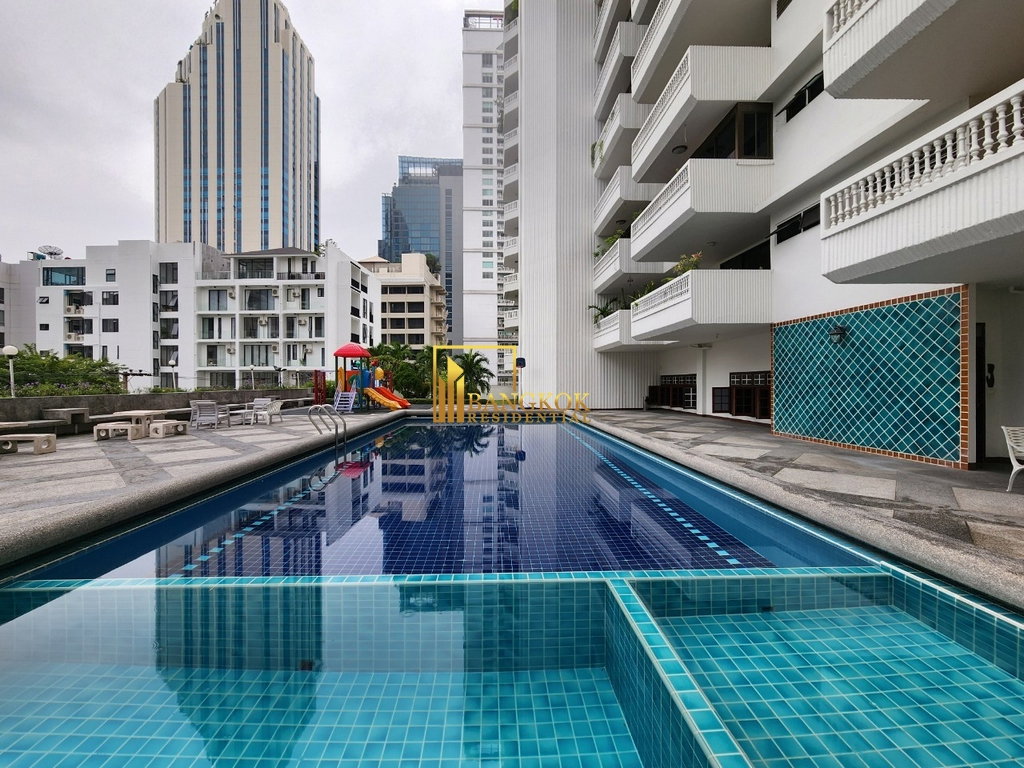 รูป Grand Ville House 2 | Elegant 3 Bed Condo For Rent in Asoke - BR61960CD - รูปที่ 33/44