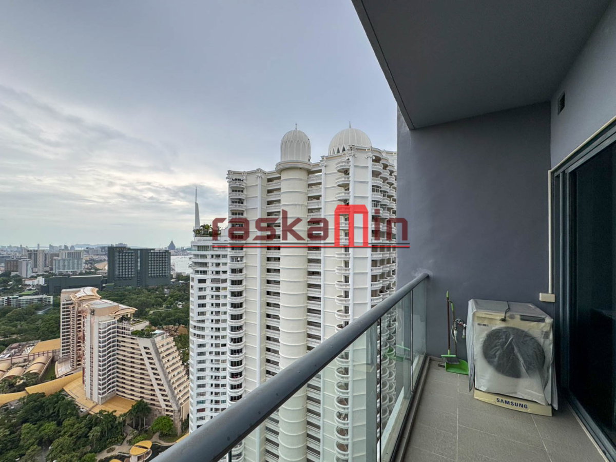 picture Zire Wongamat Condo for Rent – 2 Bedroom, High Floor, Building B - 15/15