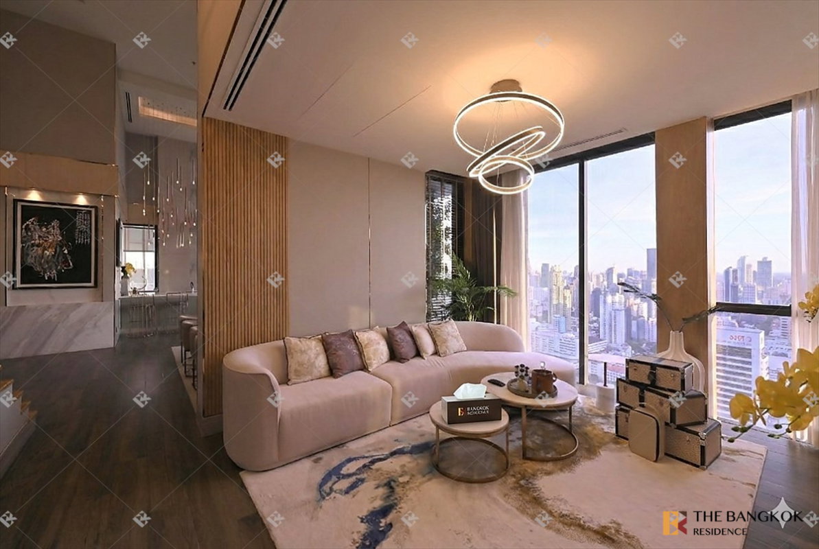 รูป 🌆 Iconic High-Floor Penthouse at The Esse at Singha Complex  - รูปที่ 23/30