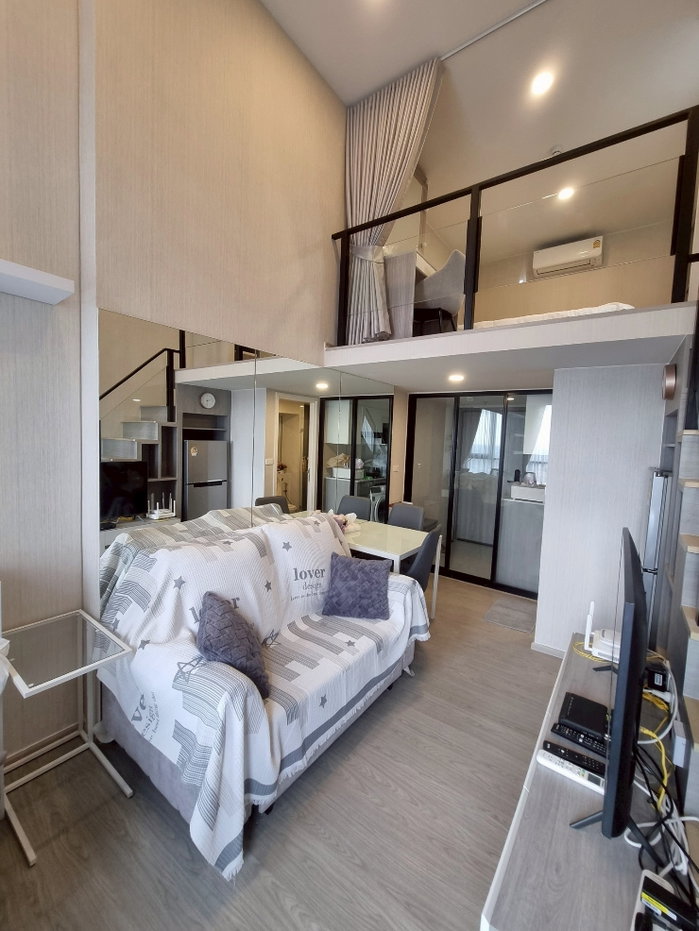 รูป ✨ ปล่อยเช่าคอนโด duplex ด่วน! Origin Plug & Play รามคำแหง Triple Station เฟอครบพร้อมย้าย - รูปที่ 3/26