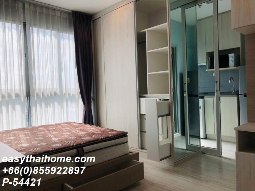 รูป P-54421 | ไอดีโอ โมบิ สุขุมวิท อีสท์เกต🔥✨ คอนโดสตูดิโอ ชั้นสูง วิวเมือง เฟอร์ครบ พร้อมเครื่องซักผ้า ใกล้ BTS บางนา พร้อมเข้าอยู่! ✨ - รูปที่ 8/8