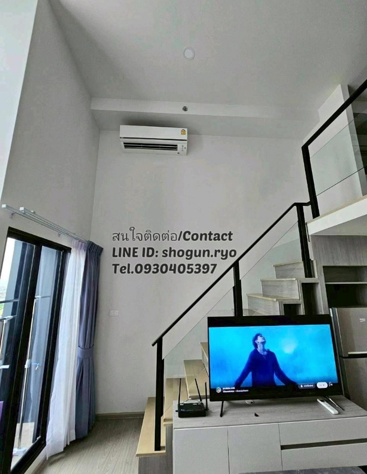 รูป 🔥🚝 FREE WIFI คอนโด Origin 2 ชั้น ชั้นสูง แต่งสวย ออริจิน รามคำแหง ทริปเปิล สเตชั่น (ราม103), ส่วนกลางลอยฟ้า! ใกล้เดอะมอลล์บางกะปิ, รถไฟฟ้า 3 สาย - รูปที่ 2/22