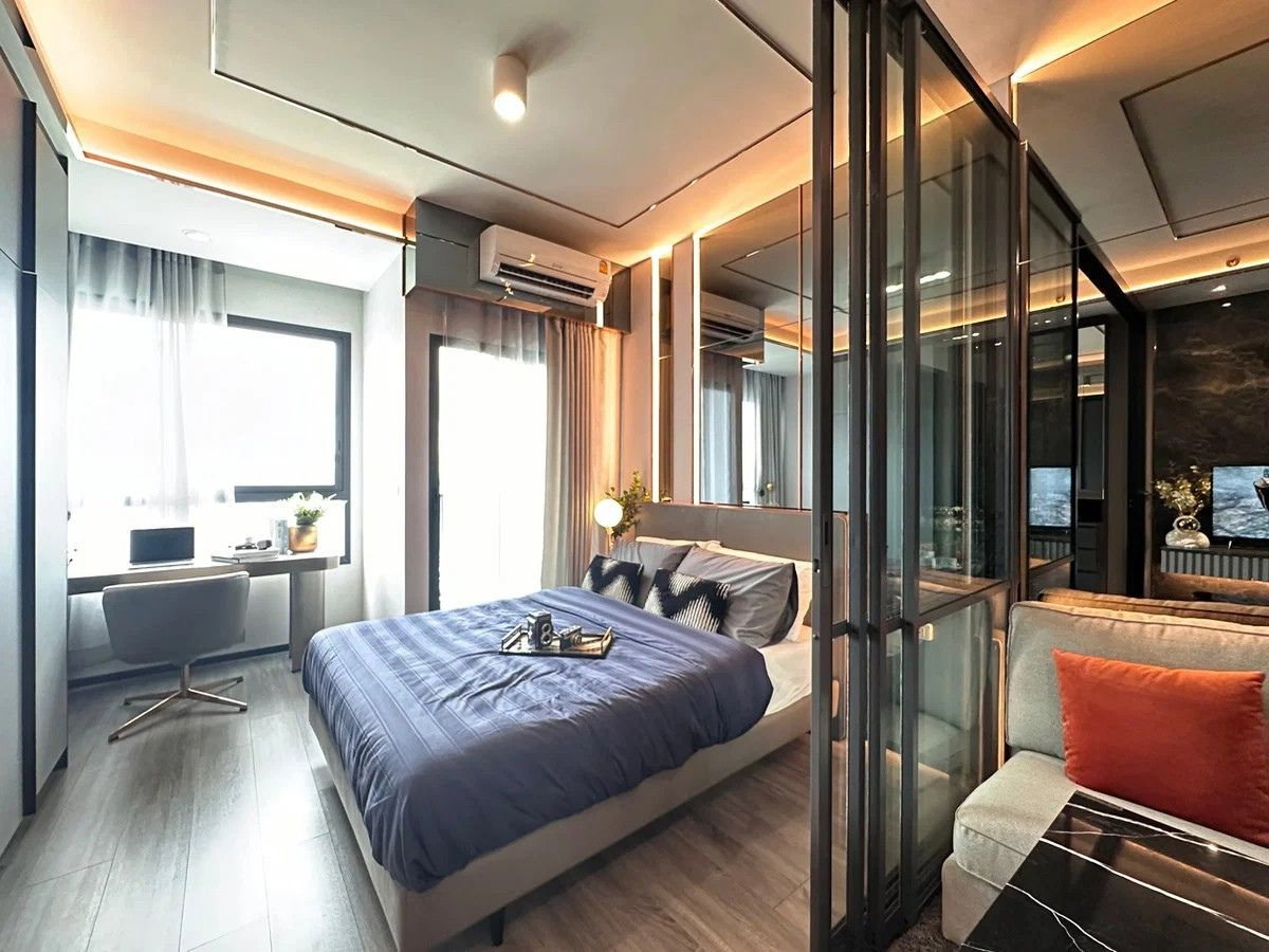 รูป ขาย IDEO Sukhumvit rama4 เฟอร์นิเจอร์ครบ พร้อมเข้าอยู่ โปรโมชั่นครบ มีหลายห้องให้เลือก - รูปที่ 4/8