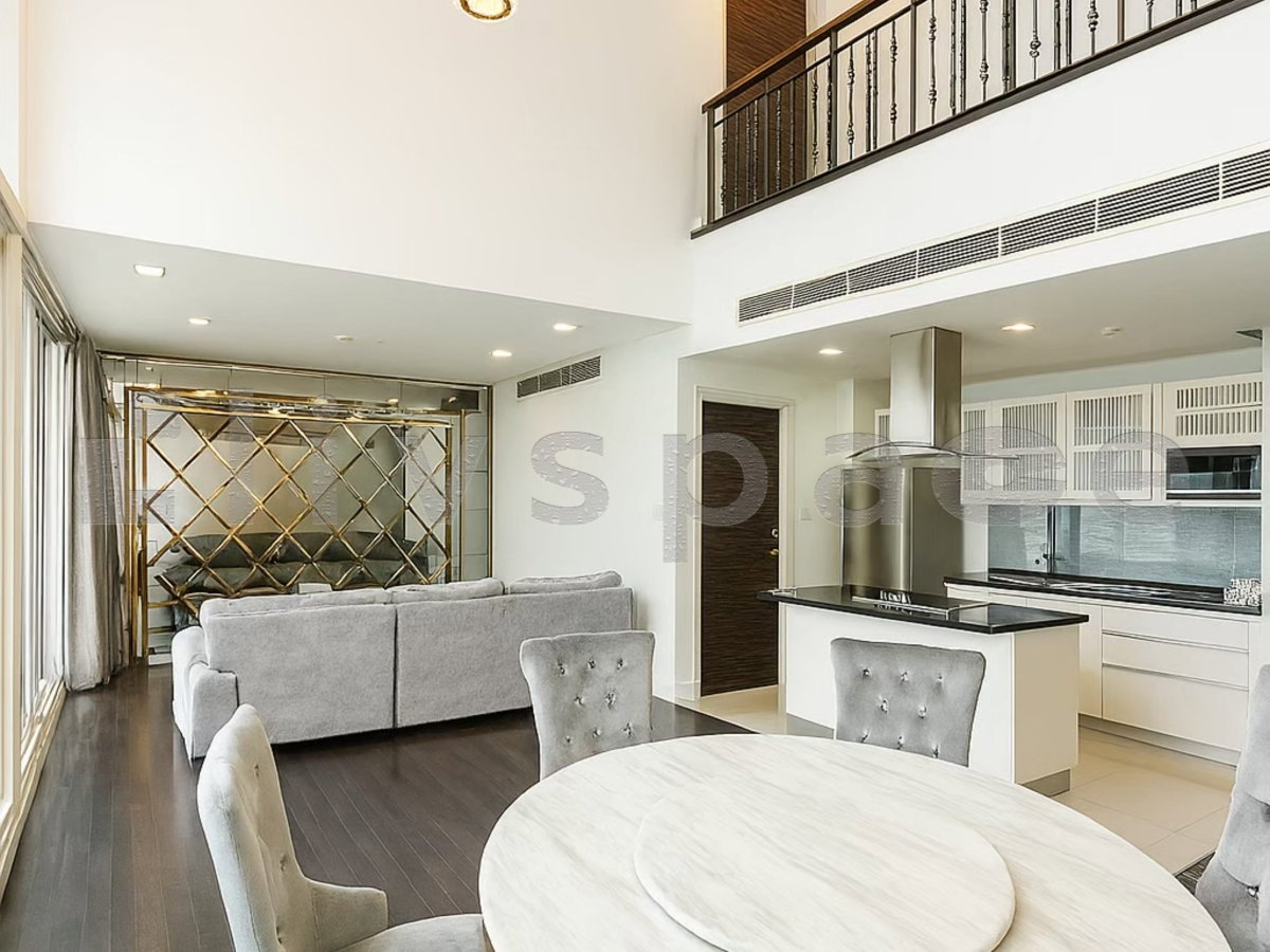 picture ▚ L0JCK9ツ FOR RENT: Watermark Chaophraya River 3 Bedroom 268sqm Rare Top Floor Triplex Unit Riverfront View✨ - 7/25