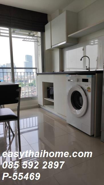 รูป P-55469 ให้เช่าห้องพร้อมอยู่ แอสไพร์ สุขุมวิท 48 ชั้น 9 1ห้องนอน 32ตรม. วิวเมือง ใกล้ BTS พระโขนง Line ID: @easythaihome 085-592-2897 - รูปที่ 8/11