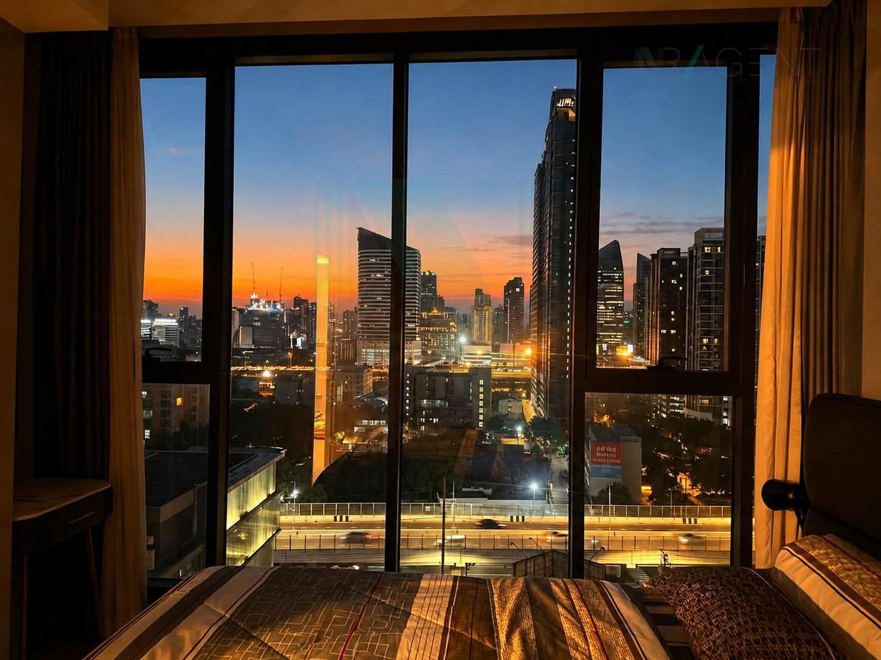 picture ðĐ For Rent Condo ONE9FIVE ASOKE - RAMA 9 Building A, Floor 9,1 bed room, Room size 42 sqm - 7/8