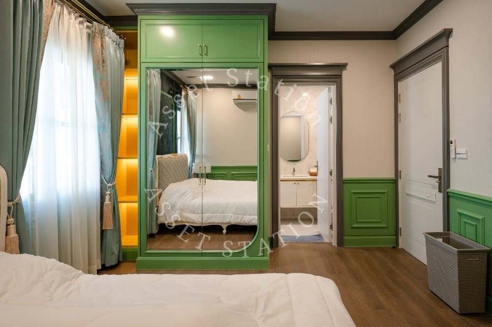 รูป บ้านเดี่ยว Nantawan Rama 9 - New Krungthepkreetha บ้านมุมตกแต่งสไตล์ฝรั่งเศส คลาสสิก เรียบหรู - รูปที่ 7/21