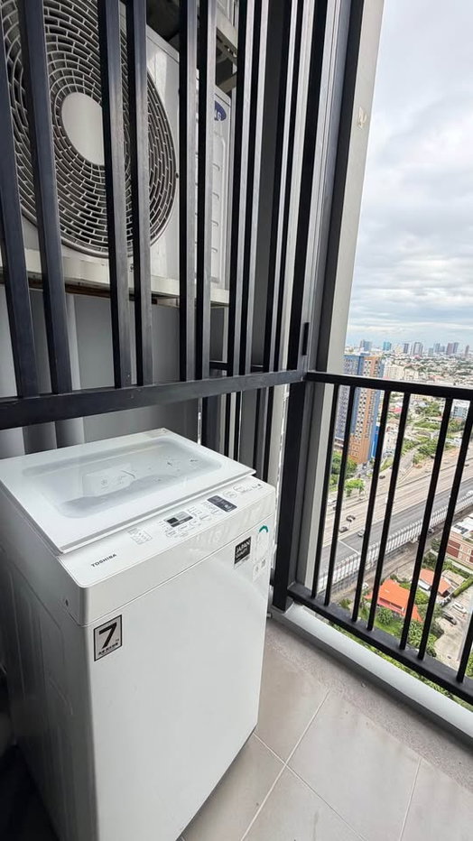 รูป 🔥 The Base Park West Sukhumvit 77 ห้องสวย ชั้น 27 ใกล้ BTS อ่อนนุช เพียง 16,500 บาท/เดือน พร้อมเข้าอยู่! 🏙️✨ - รูปที่ 10/11
