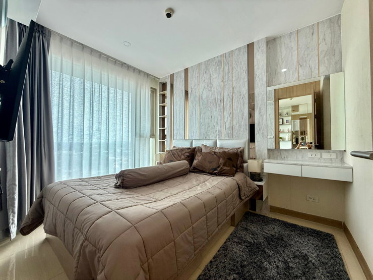 รูป ให้เช่าคอนโด จอมเทียน The Riviera Jomtien ชั้นสูง วิวเมือง เฟอร์ครบ - รูปที่ 7/10
