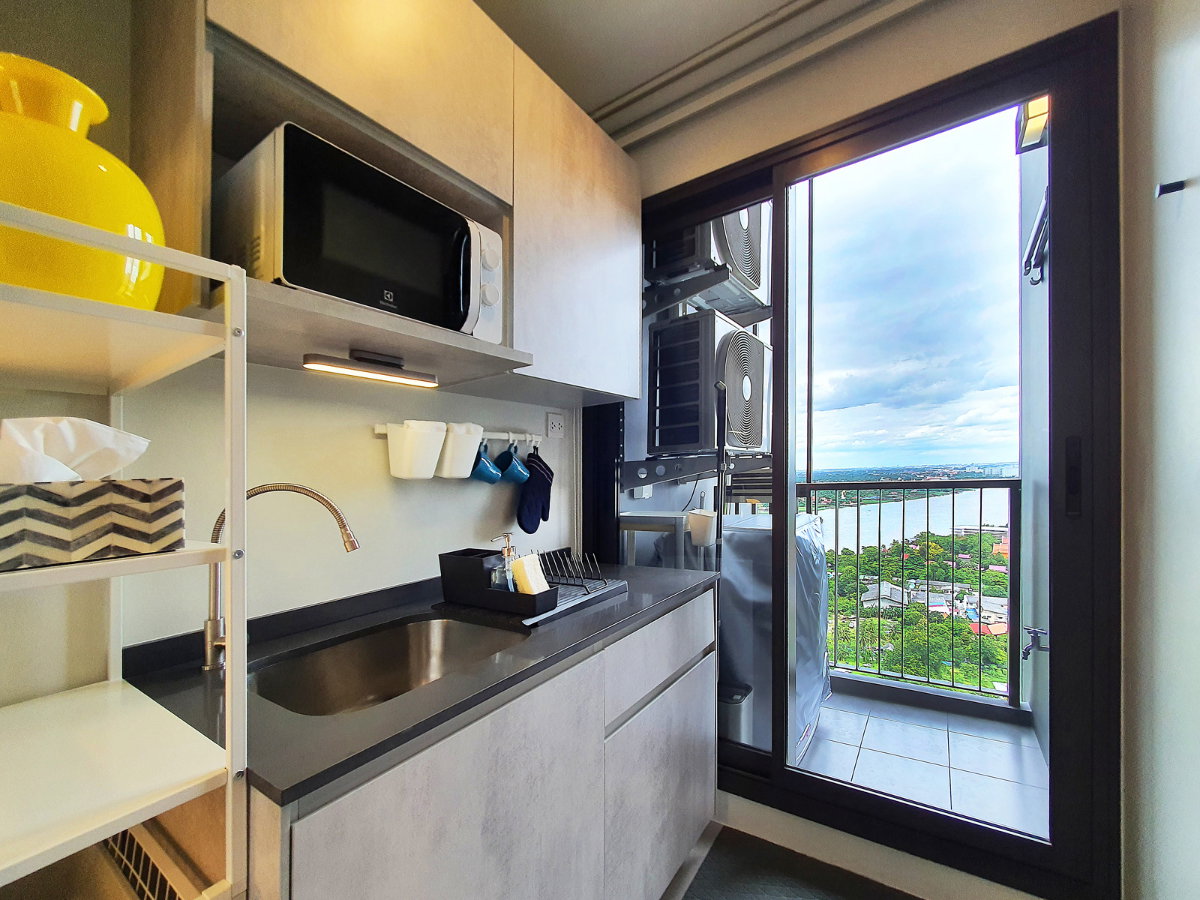 picture 🔥 The Politan Aqua: Beautiful room on the 26th floor with Chao Phraya River view, only 14,000 THB/month! Ready to move in! 🌊🏙️ - 9/17
