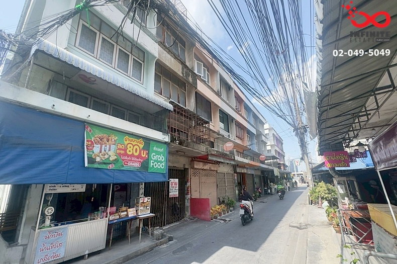 รูป ขายอาคารพาณิชย์ 3.5 ชั้น ประชาราษฎร์ สาย 1 ซอย 36 บางซื่อ ใกล้ MRT บางโพ ทำเลค้าขาย - รูปที่ 2/7