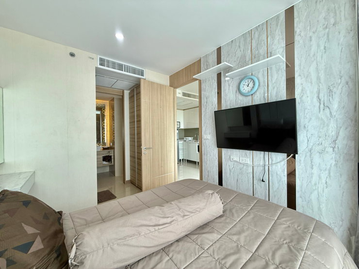 รูป ให้เช่าคอนโด จอมเทียน The Riviera Jomtien ชั้นสูง วิวเมือง เฟอร์ครบ - รูปที่ 9/10