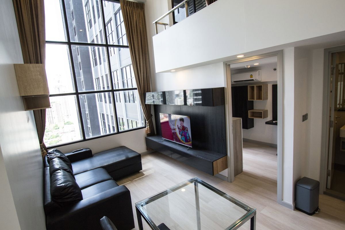 รูป 🔥 Knightsbridge Prime Sathorn ห้อง Duplex 1 ห้องนอน ชั้น 28 วิวเมือง ใจกลางสาทร เพียง 22,000 บาท/เดือน พร้อมเข้าอยู่! 🏙️✨ - รูปที่ 4/24