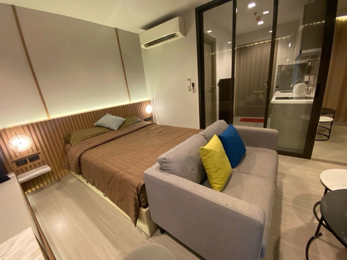 รูป 🔥 Life Asoke - Rama 9 ห้อง Studio ชั้น 17 ใจกลาง New CBD เพียง 20,000 บาท/เดือน พร้อมเข้าอยู่! 🏙️🚆 - รูปที่ 2/9