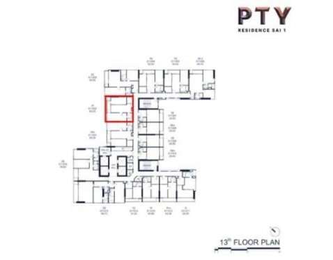 picture PTY Residence | 1 BR Plus | 60.25 sq.m. | 17.2 MB | Ocean Front | TQ - 11/12