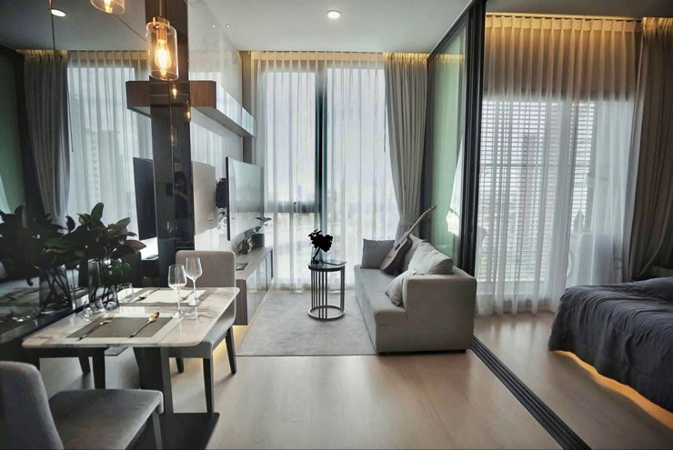 รูป [For Rent] คอนโด แมสซารีน รัชโยธิน 〰️ โครงการหรู ห้องแต่งสวย ✨ - รูปที่ 2/4