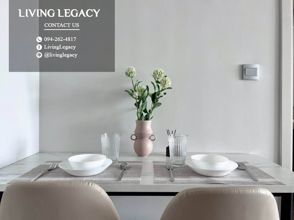 picture TIZBIN Rent Condo Atmoz Oasis Onnut 26 sq.m. | Floor 4 | 1 Bed 1 Bath | 15,000 THB/mo | LINE: @livinglegacy - 8/10