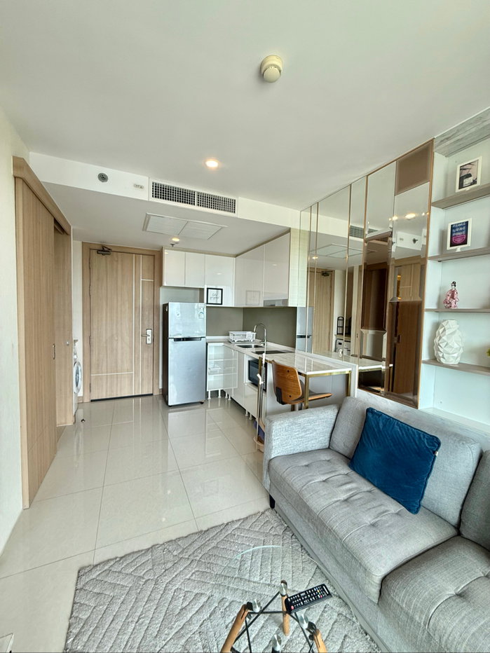 รูป ให้เช่าคอนโด จอมเทียน The Riviera Jomtien ชั้นสูง วิวเมือง เฟอร์ครบ - รูปที่ 4/10