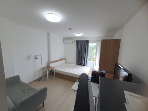P-55474 Fully Furnished Condo Elio Condo Studio 22 sq.m. 4th Fl. Easy Access to BTS Punnawithi Line ID: @easythaihome 085-592-2897