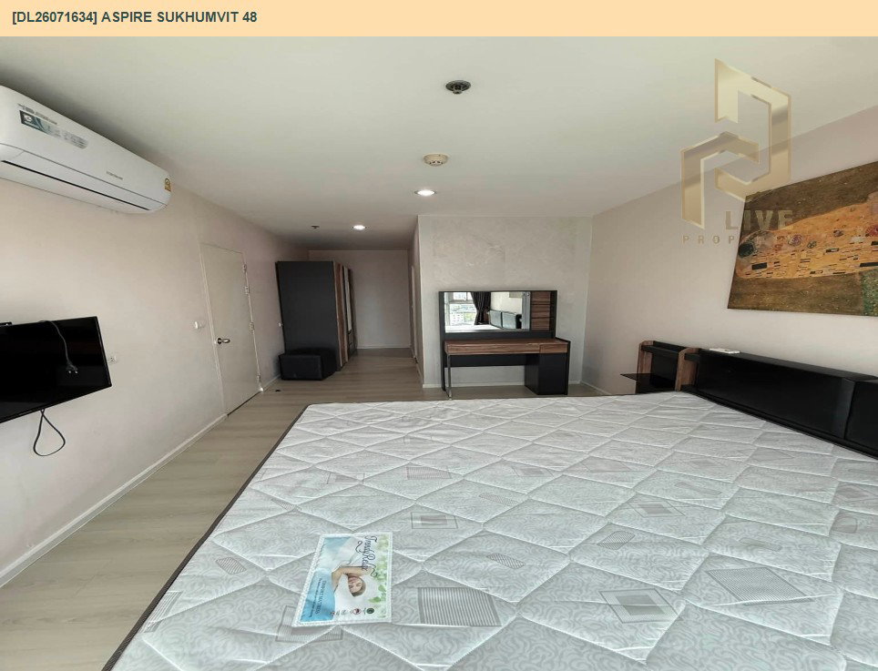 รูป DL26071634 ให้เช่าคอนโด แอสปาย สุขุมวิท 48 (Aspire Sukhumvit 48) ใกล้ BTS พระโขนง พร้อมเข้าอยู่ โทรด่วน 0614453194 LineID @952jdxxk - รูปที่ 6/8