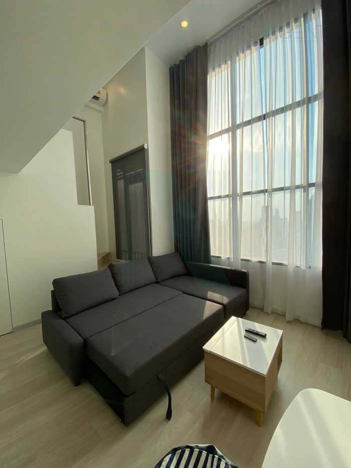 picture 🔺 For Rent Condo KNIGHTSBRIDGE PRIME SATHORN Building 1, Floor 36,Duplex, Room size 37 sqm - 3/8