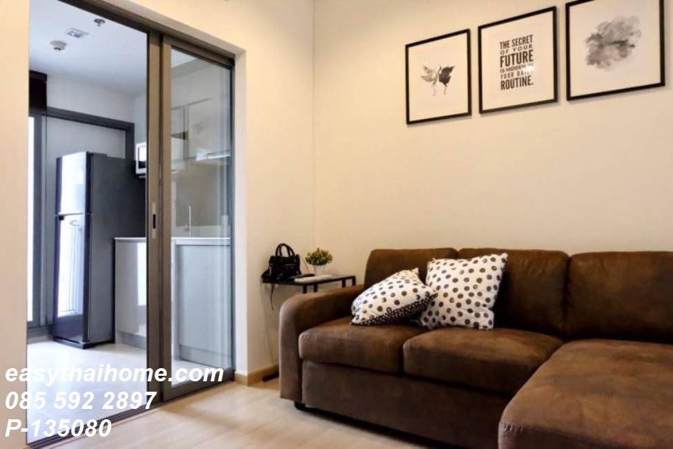 รูป P-135080 🌆 High Floor High View! เช่าคอนโดหรูชั้น 27 ใกล้ BTS ปุณณวิถี Whizdom Connect Sukhumvit Line ID: @easythaihome 085-592-2897 - รูปที่ 8/9