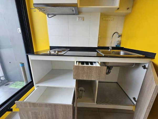picture Condo for rent, Escent Rayong 1, Central Plaza view, 32 sq m, with washing machine. - 4/15