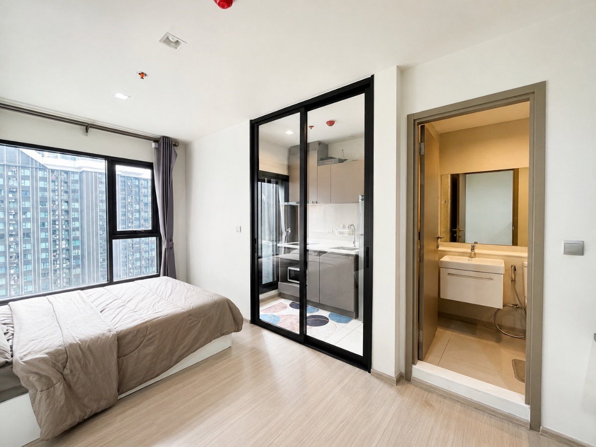 รูป 🌆 ให้เช่า: Life Asoke Hype | เพียง 550 ม. ถึง MRT พระราม 9 | เฟอร์ครบ พร้อมอยู่ @90condo 🌃 - รูปที่ 6/10