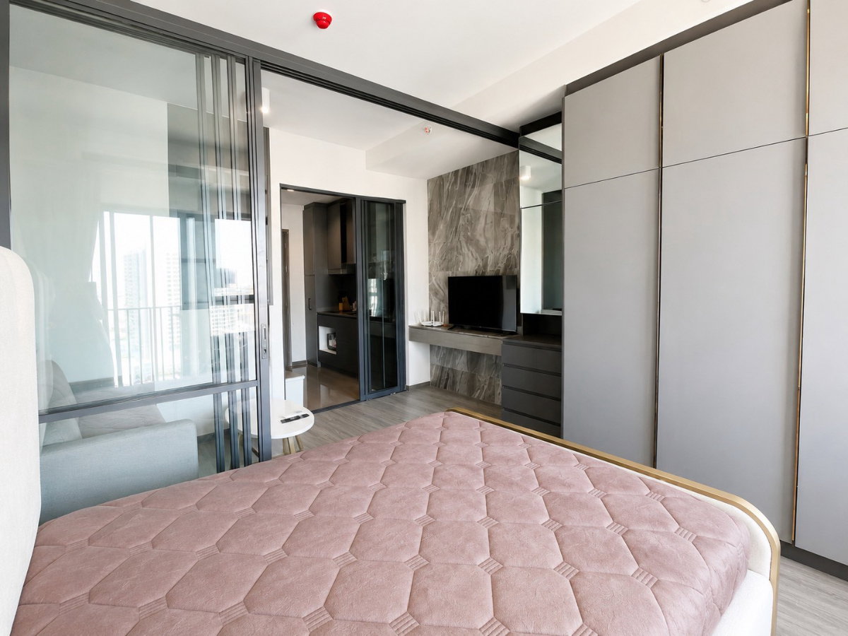 รูป 🌆 ให้เช่า: IDEO Sukhumvit - Rama 4 | ใกล้ BTS พระโขนง เพียง 350 ม. | เฟอร์ครบ พร้อมอยู่ @90condo 🌃 - รูปที่ 2/10