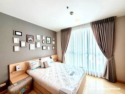Condos for rent : For Rent❗️"𝐑𝐡𝐲𝐭𝐡𝐦 𝐑𝐚𝐭𝐜𝐡𝐚𝐝𝐚"  1 Bedroom 1 Bathroom Size 36 Sq.m. Near : MRT-Ratchadapisek 