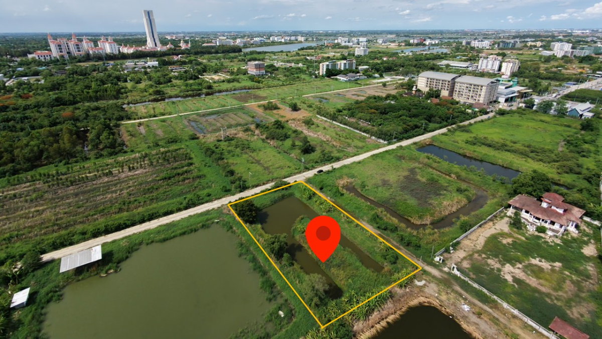 รูป ขายที่ดิน 2 ไร่ ใน ซอย เอแบค บางนา  ซอย หมู่บ้าน บางนา การ์เด้น 9  ใกล้ ABAC บางนา บางพลี สมุทรปราการ - รูปที่ 3/5