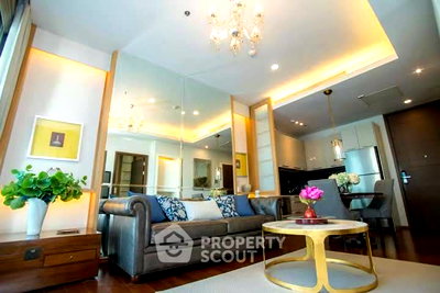 คอนโดให้เช่า : คอนโดหนึ่งห้องนอน Quattro By Sansiri ใกล้ BTS ทองหล่อ 63 ตร.ม. (ID 1956554)
