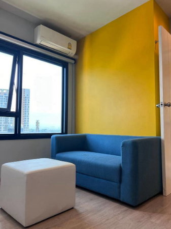 picture Condo for rent, Escent Rayong 1, Central Plaza view, 32 sq m, with washing machine. - 1/15