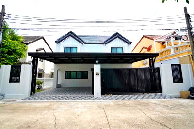 Houses for sale Anya Thani Industrial Estate (Gemopolis) : 📌 For Sell House THE MASTER ROYAL SUAN LUANG RAMA 9 2-story 5 bedroom 3 bathroom